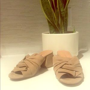 Nude/tan Halogen Wedges
